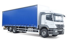 Car Hire Suffolk - 26 Tonne Curtain Side Truck - Truck hire Suffolk